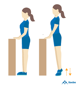 Leg raises for ankle rehab