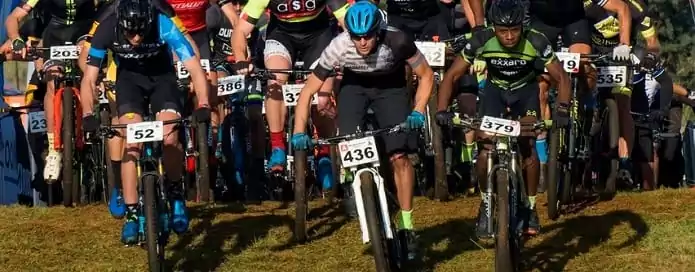 Cycling injuries often occur in racing events