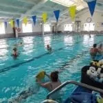 Swimming is a good way to exercise without fear of injury